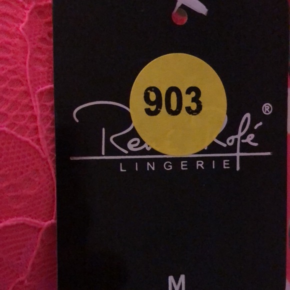 037 - Rene Rofe SEXY 2PC Lingerie Set Sz 6/8 M - Picture 10 of 10